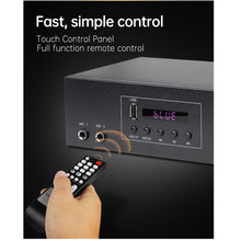 CDD 2.0 Ch. Amplifier RMS 60W (30Wx2), Bluetooth, USB, CD, AUX, Optical, Coaxial, DSP, FM, 2 MIC, Sub Out