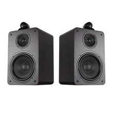 CDD Bookshelf Speakers 8-Inch Bass Driver, 300 Watts, 3-Way Crossover, Wood, Cherry (Pair)