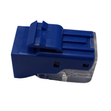 CDD Cat5e Tool-Less RJ45 Keystone Internet Jack. Blue