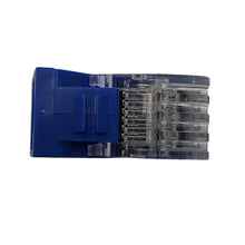CDD Cat5e Tool-Less RJ45 Keystone Internet Jack. Blue