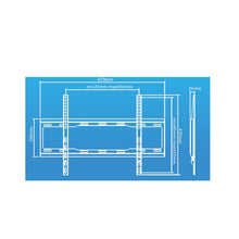 CDD Flat TV Mount 37" - 70"