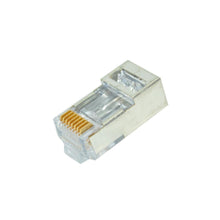 CDD Cat6 EZ-RJ45 Shielded Pass Through Modular Voice Data Connector, Pack of 50