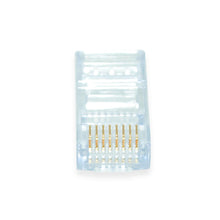 CDD Cat6 EZ-RJ45 Pass Through Modular Voice Data Connector, 50 Pack