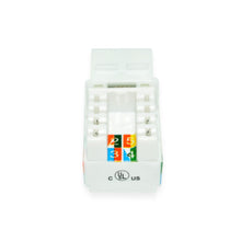 CDD Keystone Cat3 Jack, White
