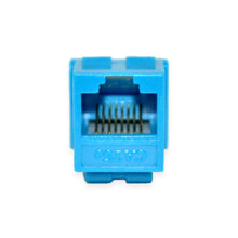 CDD Keystone Cat5e Jack, Blue