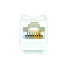 CDD Keystone Cat5e Jack, White