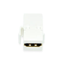CDD HDMI Female To Female Keystone Coupler Insert, White