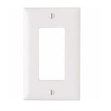 CDD Decorator, Single-Gang Wall Plate - White