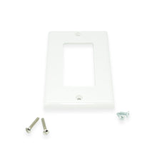 CDD Decorator, Single-Gang Wall Plate - White