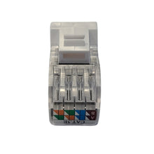 CDD Cat5e Tool-Less RJ45 Keystone Internet Jack. White