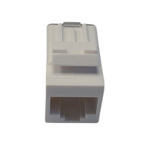 CDD Cat5e Tool-Less RJ45 Keystone Internet Jack. White