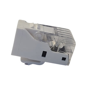 CDD Cat5e Tool-Less RJ45 Keystone Internet Jack. White