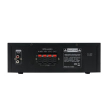CDD 2 Zone Audio Amplifier, 65 Watt, 4-16 Ohm, 70/100 Volt, 2 Mic Inputs, Bluetooth/USB/SD/FM