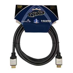 CDD HDMI Cable, 2.1V-8K Ultra HD, 30AWG, CSA & FT4,  10 Ft