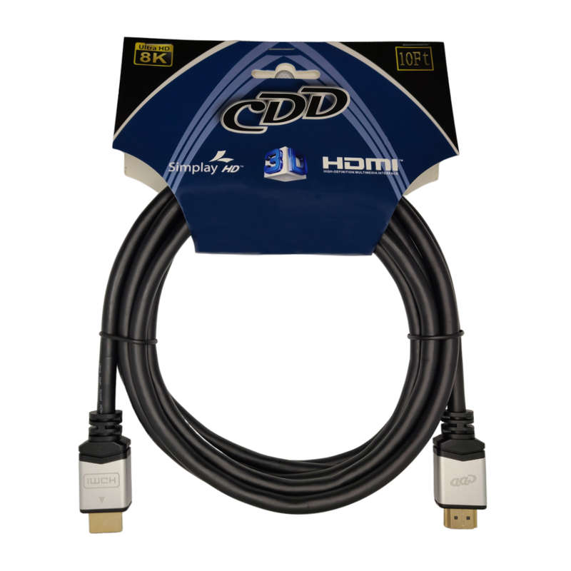 Digivolt Cable HDMI 2.0 Alta Velocidad c/ Ethernet Redondo 3 m CB-8273