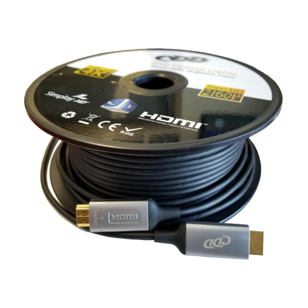 CDD High Speed HDMI 2.0 Active Optical Cable, 80 Ft