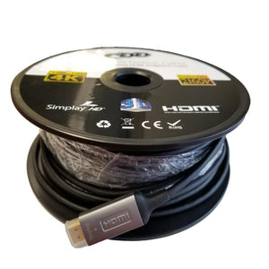 CDD High Speed HDMI 2.0 Active Optical Cable, 80 Ft