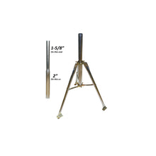 CDD 3 ft. Galvanized Tripod Kit, comes with 24 Pole, 1 5/8" & 2" OD (Universal Post Kit)