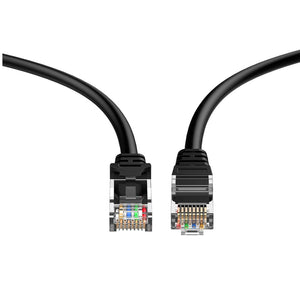 CDD Cat6 UTP 24AWG Patch Ethernet Cable with Snagless RJ45 Connectors, 6 Ft