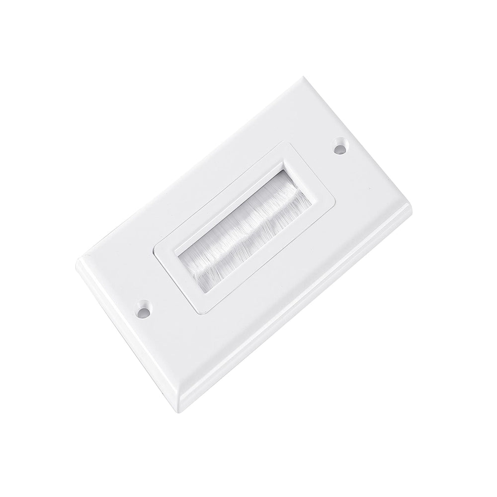 Cdd Styles CDD 1 Gang Decora Style Brush Plate , White – CDD Products