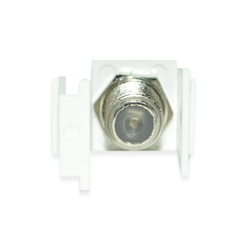 CDD Keystone 1.0GHz F-81 Connector Insert, White